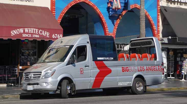 Big Bus LA Mercedes Sprinter Meridian SkyVue SP2